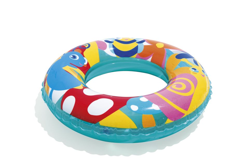 Bestway® 36013 Sweet Creature™ Renkli Çocuk Yüzme Simidi 56 cm