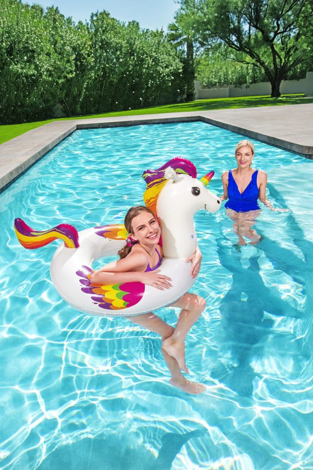 Bestway® 36159 Fantasy Unicorn™ Tek Boynuzlu At Büyük Simit