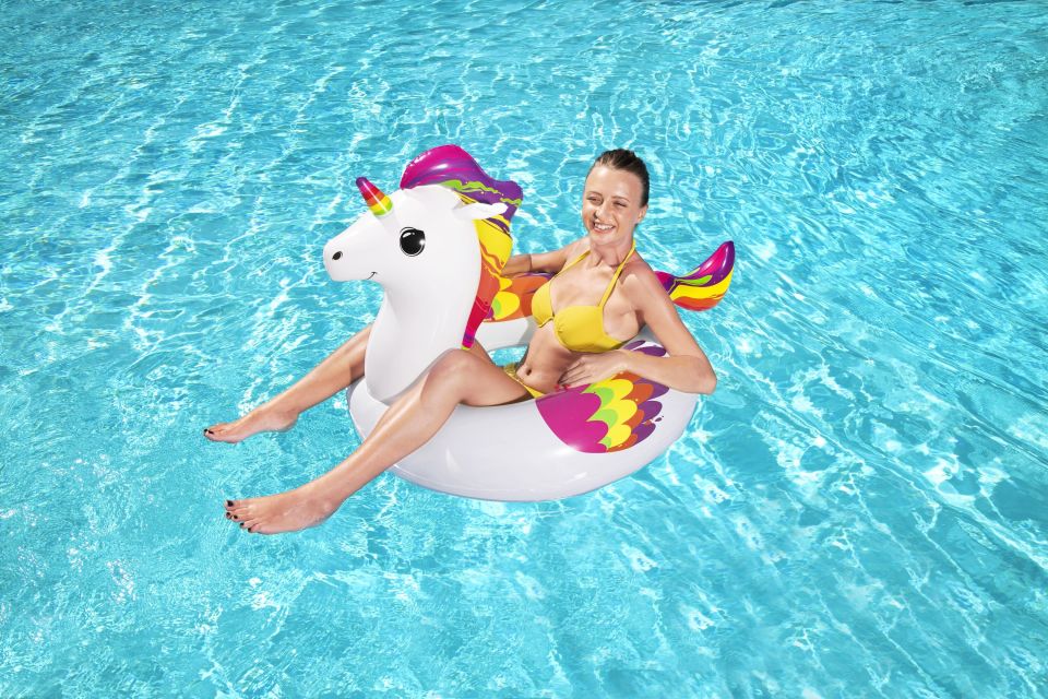 Bestway® 36159 Fantasy Unicorn™ Tek Boynuzlu At Büyük Simit
