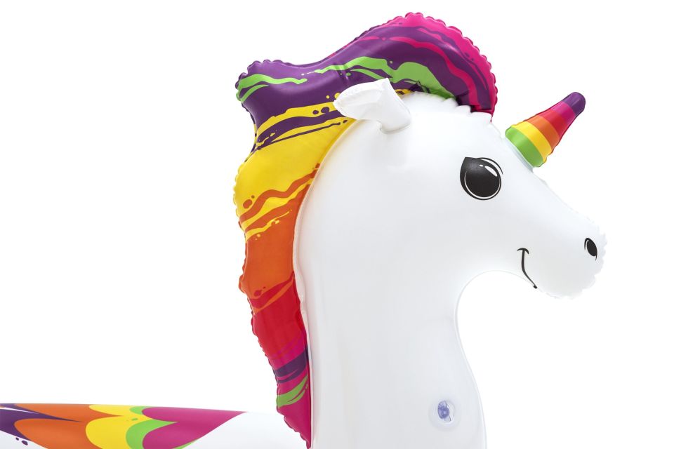 Bestway® 36159 Fantasy Unicorn™ Tek Boynuzlu At Büyük Simit