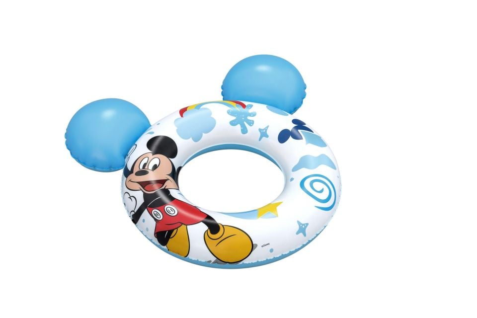 9102K Disney® Splash Pal™ Miki Mouse Simit - Kulaklı  65 cm x 66 cm