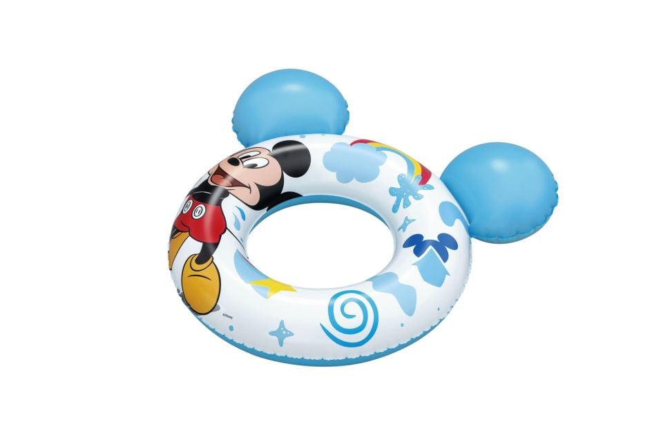 9102K Disney® Splash Pal™ Miki Mouse Simit - Kulaklı  65 cm x 66 cm