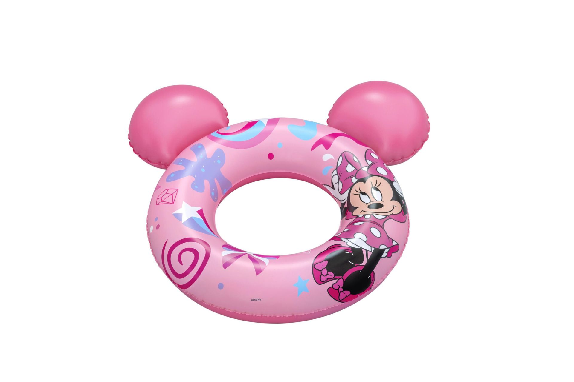 9102N Disney® Splash Pal™ Minnie Mouse Simit - Pembe Kulaklı  65 cm x 66 cm