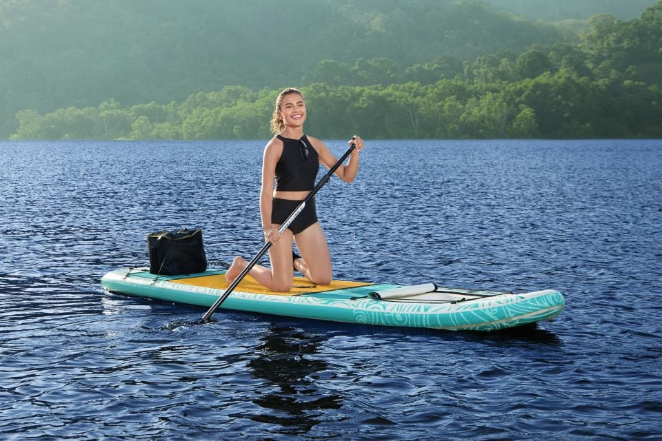Hydro-Force™ 65363 Panorama™ Kürekli Şişme SUP-Sörf (Stand-Up Paddleboard) Seti, 3.40 m
